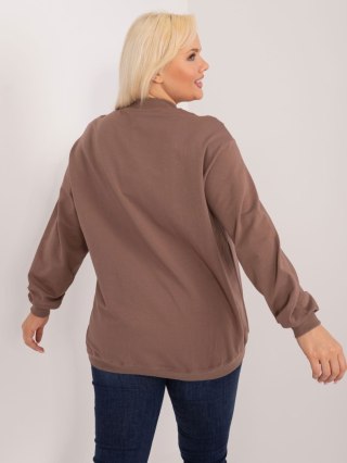 Bluza RV-BL-6299.11 brązowy 2XL