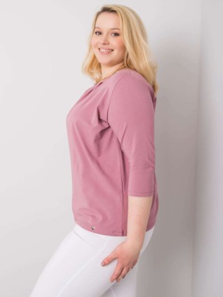 Bluzka RV-BZ-6334.19P ciemny różowy 2XL
