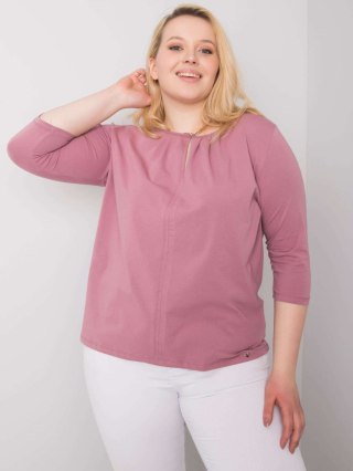 Bluzka RV-BZ-6334.19P ciemny różowy 2XL