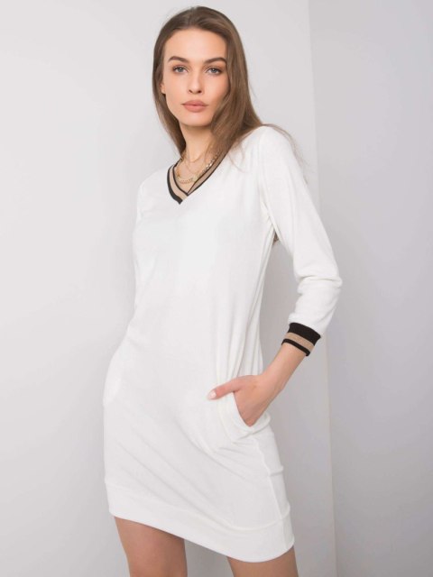 Sukienka WN-SK-001.09 ecru L Sukienka WN-SK-001.09 ecru L