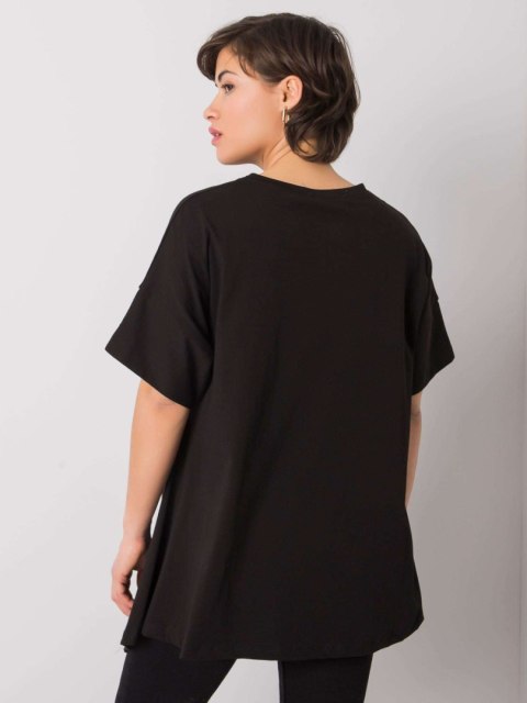 T-shirt 157-TS-4380.89 czarny S