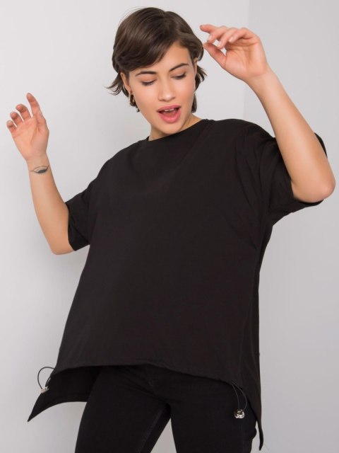 T-shirt 157-TS-4380.89 czarny S