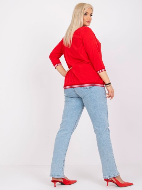 Bluzka RV-BZ-6640.86 czerwony 2XL Bluzka RV-BZ-6640.86 czerwony 2XL