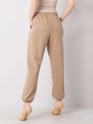 Spodnie dresowe EM-DR-ES-21-524.16 ciemny bezowy L