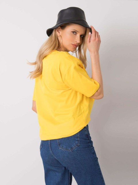 T-shirt DS-TS-1114.10P żółty L