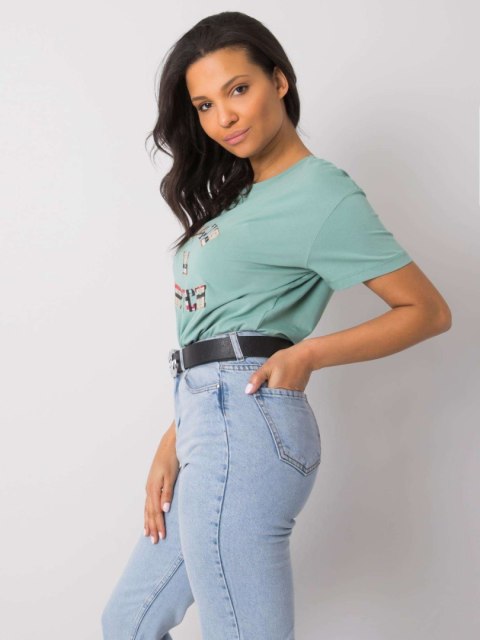 T-shirt FA-TS-6892.88 pistacjowy T-shirt FA-TS-6892.88 pistacjowy