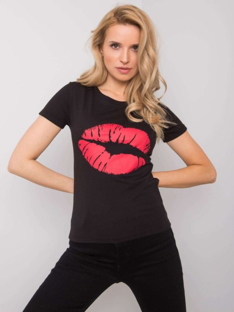 T-shirt TW-TS-BL-001.99 czarny L T-shirt TW-TS-BL-001.99 czarny L