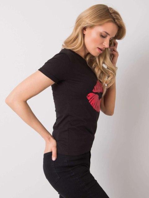 T-shirt TW-TS-BL-001.99 czarny L T-shirt TW-TS-BL-001.99 czarny L