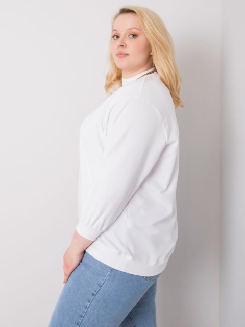 Bluza RV-BL-6299.11 biały 3XL Bluza RV-BL-6299.11 biały 3XL