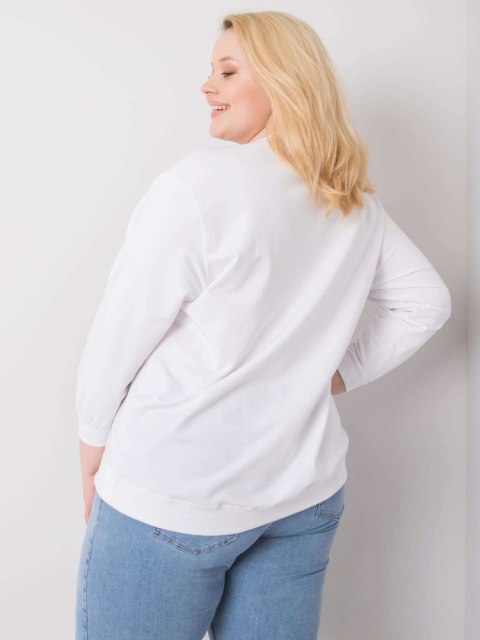 Bluza RV-BL-6299.11 biały 3XL Bluza RV-BL-6299.11 biały 3XL