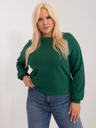 Bluza RV-BL-6317.94 ciemny zielony 2XL