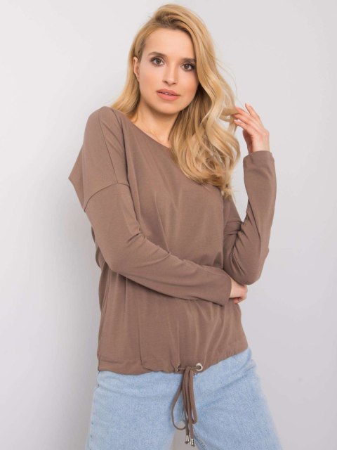Bluzka RV-BZ-5122.15P brązowy XS Bluzka RV-BZ-5122.15P brązowy XS
