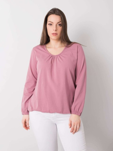 Bluzka RV-BZ-6332.53P ciemny różowy 2XL