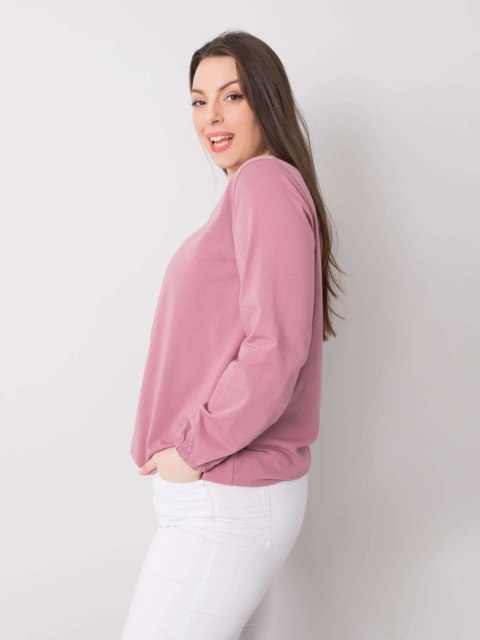 Bluzka RV-BZ-6332.53P ciemny różowy 2XL
