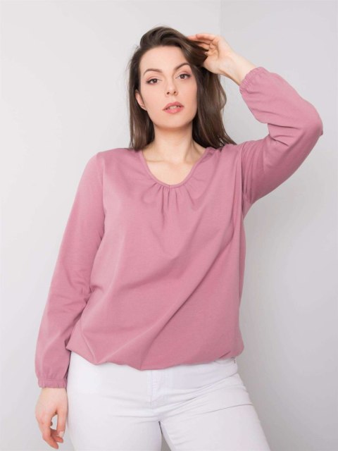 Bluzka RV-BZ-6332.53P ciemny różowy 2XL