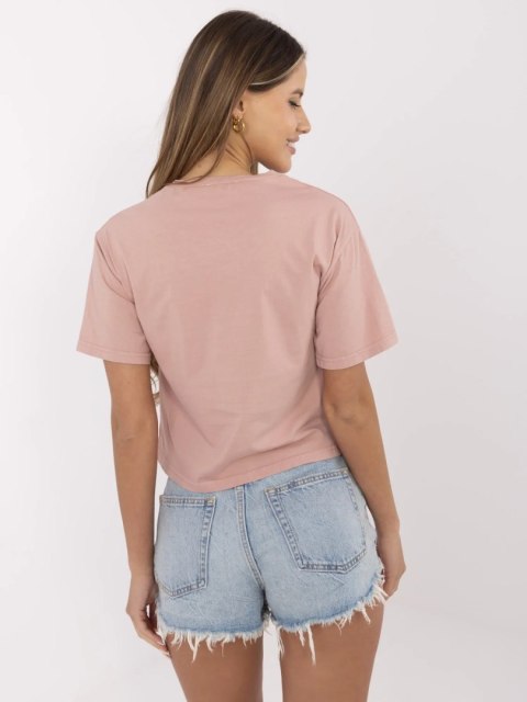 T-shirt 157-TS-0086.60P ciemny różowy L T-shirt 157-TS-0086.60P ciemny różowy L