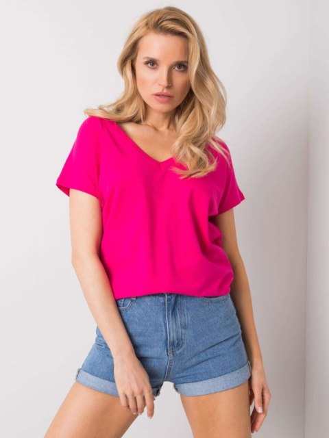 T-shirt RV-TS-4832.40P fuksjowy M