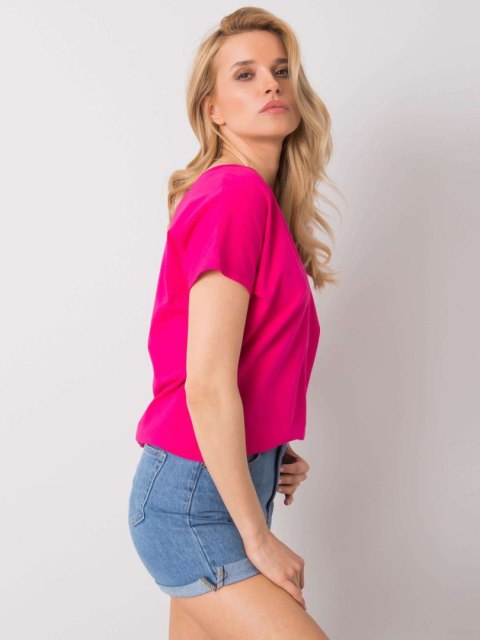 T-shirt RV-TS-4832.40P fuksjowy M