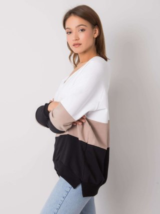 Bluza RV-BL-5972.07 czarno-beżowy S/M