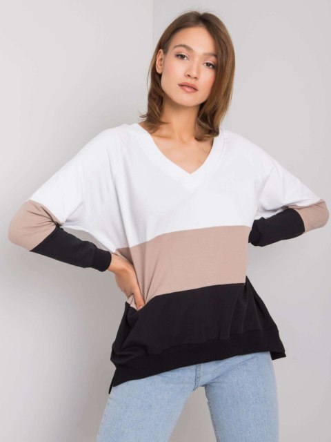 Bluza RV-BL-5972.07 czarno-beżowy S/M