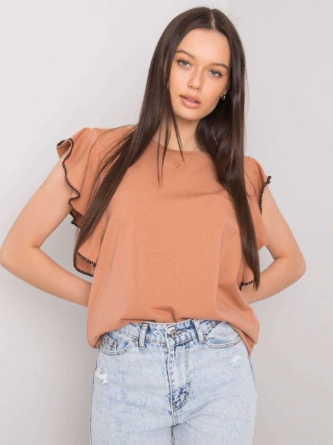 Bluzka FA-BZ-7063.53P camelowy Bluzka FA-BZ-7063.53P camelowy
