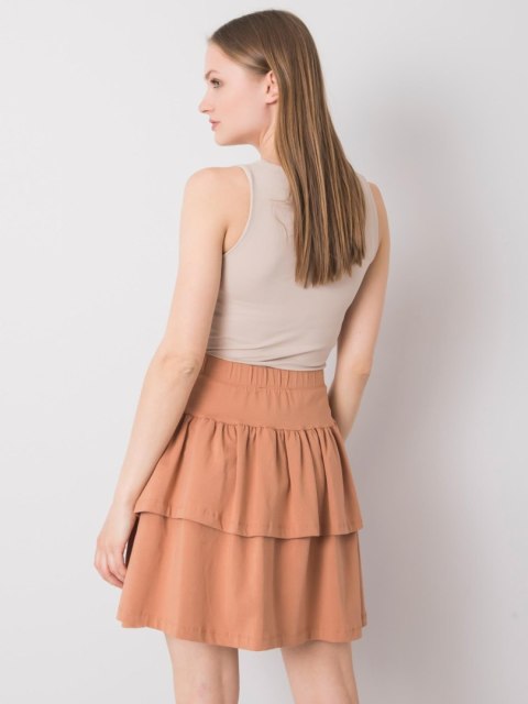 Spódnica FA-SD-7036.49 camelowy Spódnica FA-SD-7036.49 camelowy