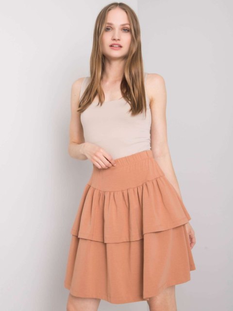 Spódnica FA-SD-7036.49 camelowy Spódnica FA-SD-7036.49 camelowy
