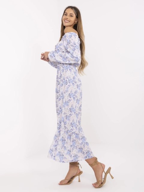 Sukienka WN-SK-840-1.36P jasny niebieski L/XL