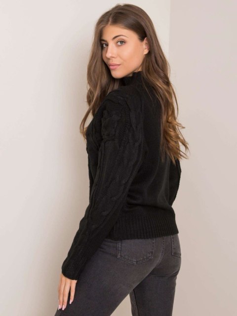 Sweter EM-SW-PL5296.99 czarny Sweter EM-SW-PL5296.99 czarny