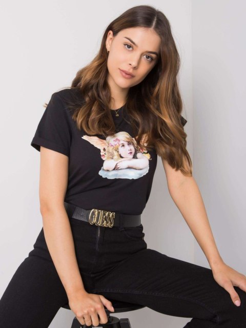 T-shirt RO-TS-2307.21 czarny XS T-shirt RO-TS-2307.21 czarny XS