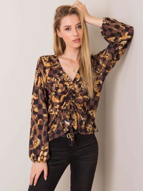 Bluzka DHJ-BZ-12283.94P brązowy Bluzka DHJ-BZ-12283.94P brązowy