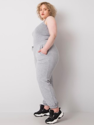 Spodnie dresowe RV-DR-6331.86 szary 2XL