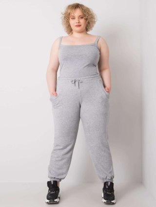 Spodnie dresowe RV-DR-6331.86 szary 2XL