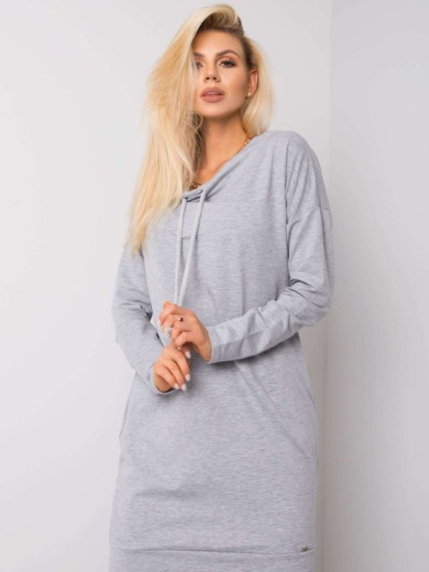 Sukienka RV-TU-4444.30P szary L/XL Sukienka RV-TU-4444.30P szary L/XL