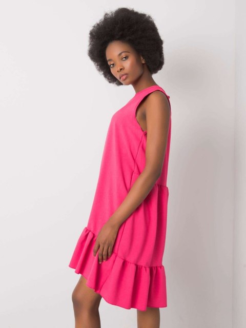 Sukienka WN-SK-701.81 fuksjowy L Sukienka WN-SK-701.81 fuksjowy L