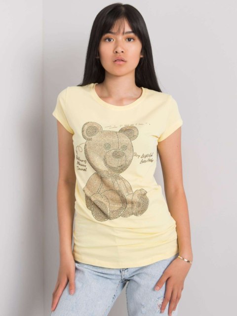 T-shirt EM-TS-ES-21-531.14 jasny żółty S T-shirt EM-TS-ES-21-531.14 jasny żółty S