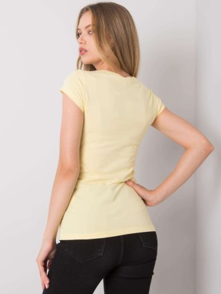 T-shirt EM-TS-ES-21-533.16 jasny żółty S