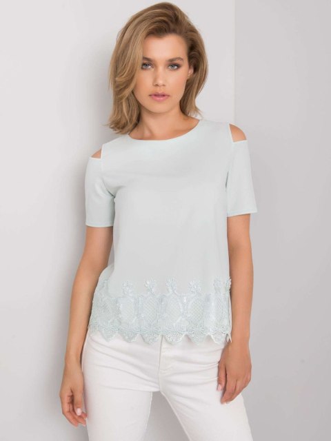 Bluzka LK-BZ-506538.92P mietowy 36 Bluzka LK-BZ-506538.92P mietowy 36
