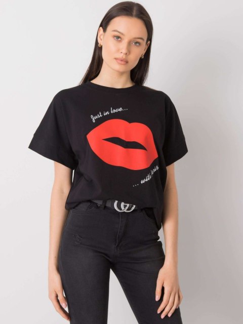 T-shirt RV-TS-6726.84P czarny L/XL T-shirt RV-TS-6726.84P czarny L/XL