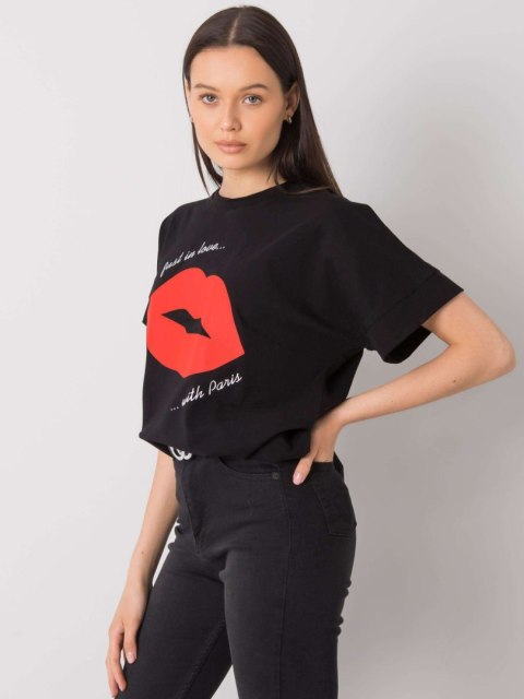 T-shirt RV-TS-6726.84P czarny S/M
