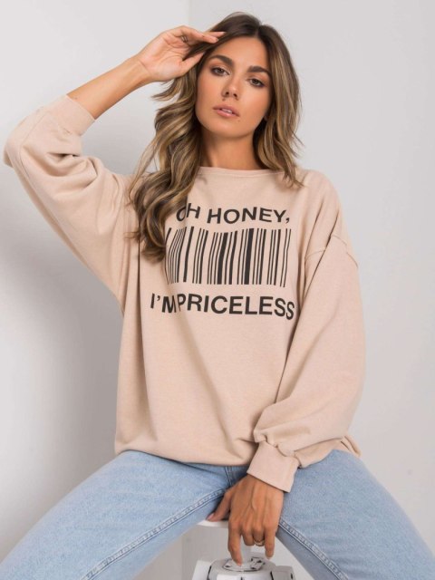 Bluza EM-BL-536/1.13 beżowy L/XL Bluza EM-BL-536/1.13 beżowy L/XL