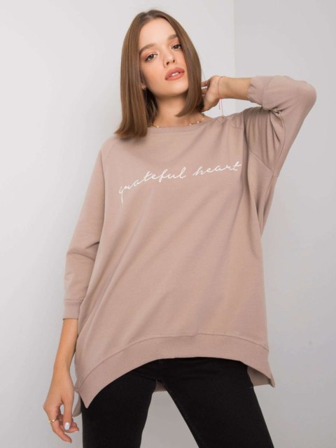 Bluza RV-BL-6933.54 ciemny bezowy S/M Bluza RV-BL-6933.54 ciemny bezowy S/M