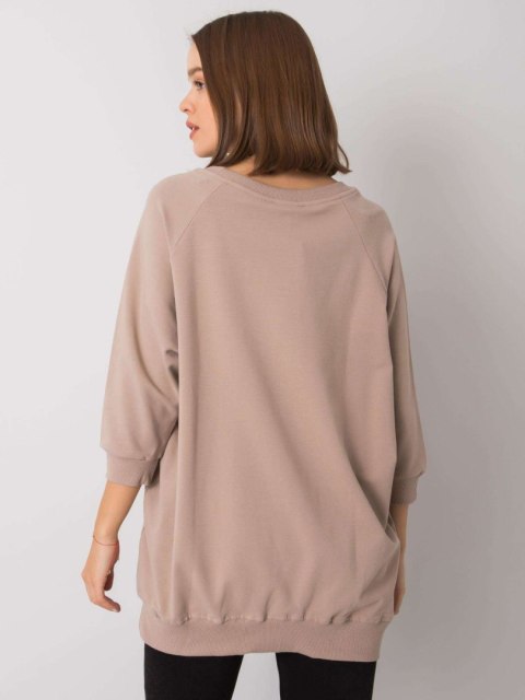 Bluza RV-BL-6933.54 ciemny bezowy S/M Bluza RV-BL-6933.54 ciemny bezowy S/M