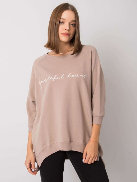 Bluza RV-BL-6933.54 ciemny bezowy S/M Bluza RV-BL-6933.54 ciemny bezowy S/M