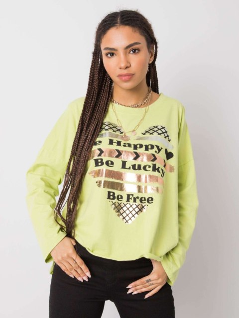Bluzka DHJ-BZ-21103.06P limonkowy Bluzka DHJ-BZ-21103.06P limonkowy