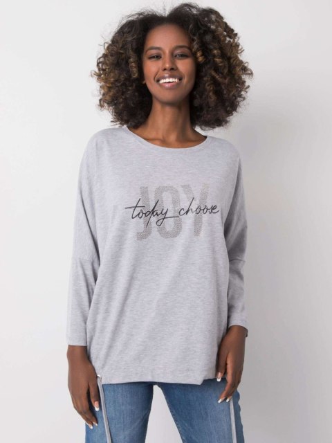 Bluzka RV-BZ-6282.85P szary L/XL Bluzka RV-BZ-6282.85P szary L/XL