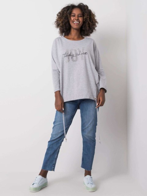 Bluzka RV-BZ-6282.85P szary L/XL Bluzka RV-BZ-6282.85P szary L/XL