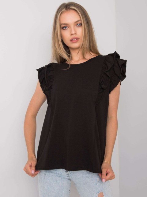 Bluzka TW-BZ-OB023.18P czarny S Bluzka TW-BZ-OB023.18P czarny S