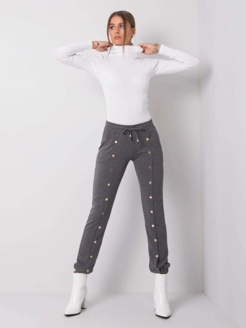 Spodnie dresowe RV-DR-6016.08 ciemny szary S Spodnie dresowe RV-DR-6016.08 ciemny szary S