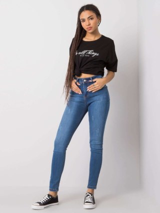 Spodnie jeans 319-SP-750.49 ciemny niebieski 27